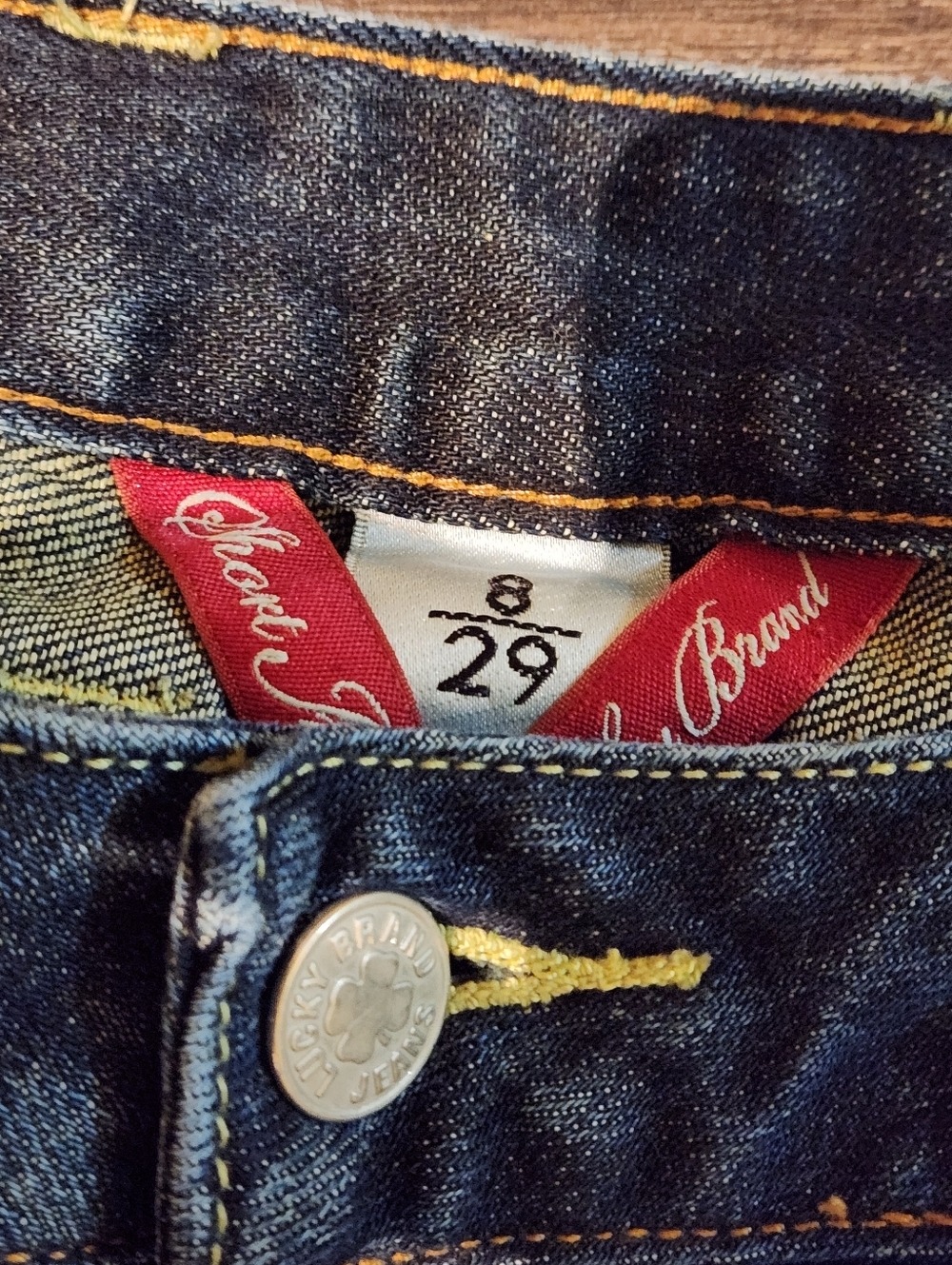 ❤️ LUCKY BRAND VINTAGE LOLA BOOT BOOTCUT JEANS, 8S (29 SHORT) - Picture 6 of 13